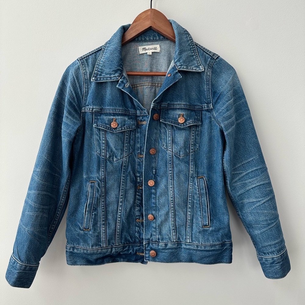 Madewell The Jean Jacket in Pinter Wash